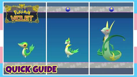 how to evolve servine.